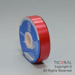 CINTA LISA 20MM X50MTS ROJO x 1 .